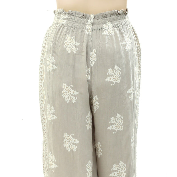 Out From Under Floral Printed Pants S