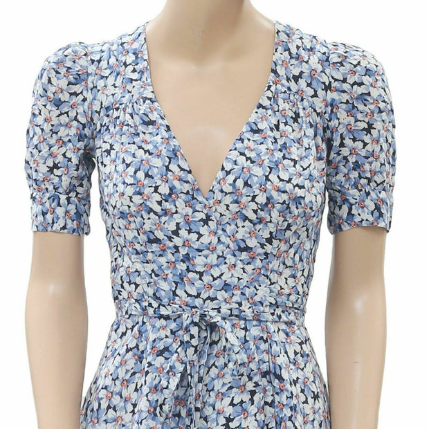 Denim & Supply Ralph Lauren Floral Printed Wrap Dress