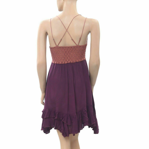 Free People FP One Adella Slip Mini Dress