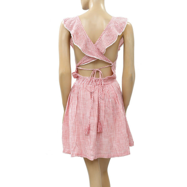 Free People Heartlines Mini Dress M