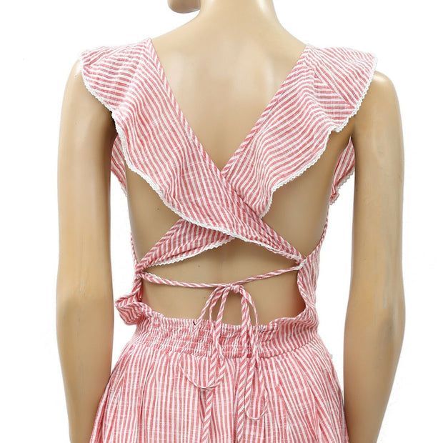Free People Heartlines Mini Dress M