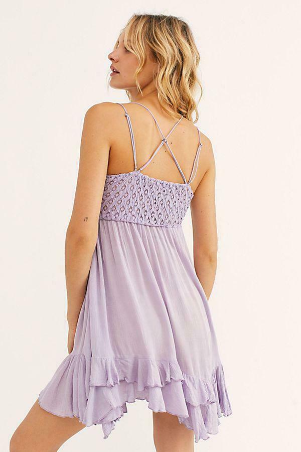 Free People FP One Adella Slip Mini Dress