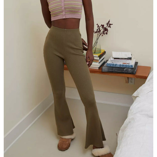 Out From Under UO Ryan Ribbed Flare Pant