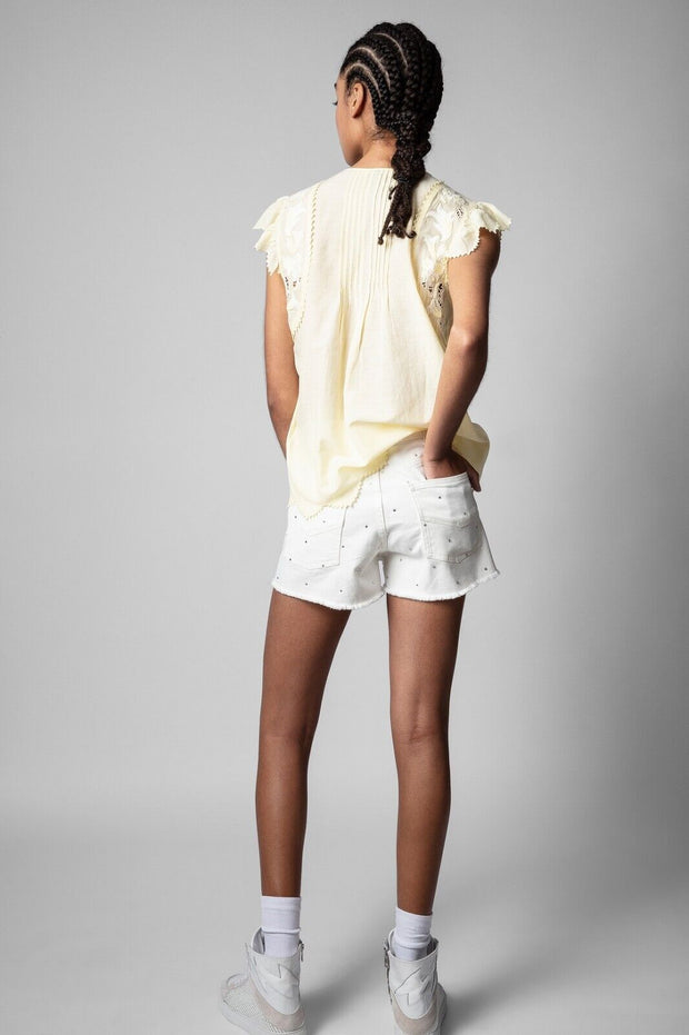 Zadig & Voltaire Tiara Tomboy Blouse Top