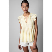 Zadig & Voltaire Tiara Tomboy Blouse Top