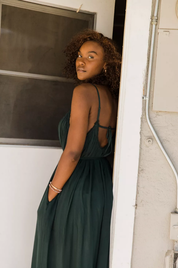 Urban Outfitters Kiari Wide Leg Jumpsuit Dress M