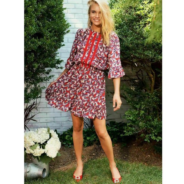 Happy X Nature Kate Hudson Swirl Mini Dress