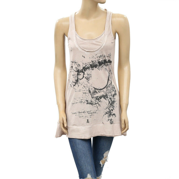 American Eagle Outfitters Printed Tank Tunic Top XXS