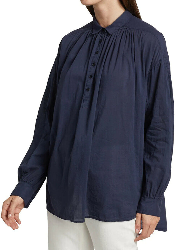 Nili Lotan Miles Blouse Tunic Top
