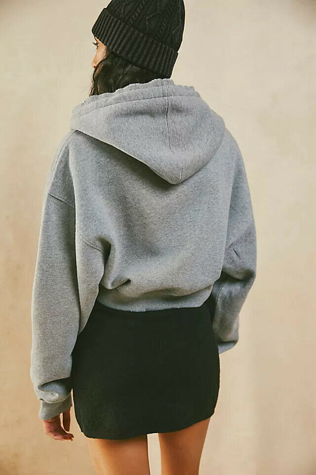 Free People We The Free Go To Hoodie Top L