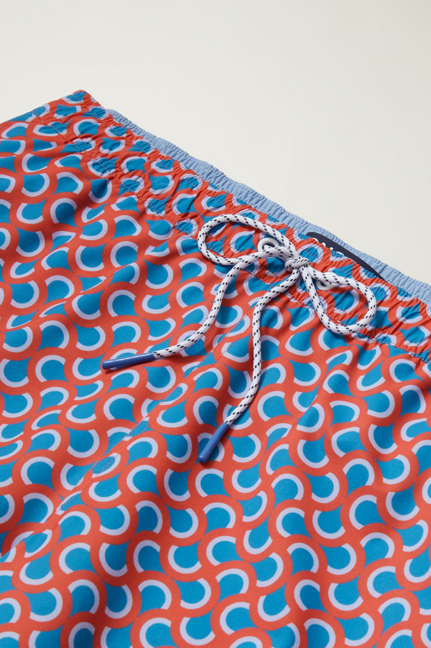 Bonobos Riviera Recycled Swim Noodle Geo Trunks Shorts XXL