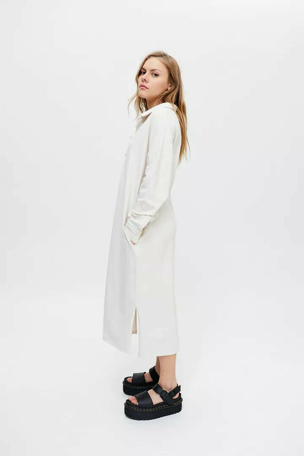 Urban Outfitters UO Spencer Polo Shirt Midi Dress