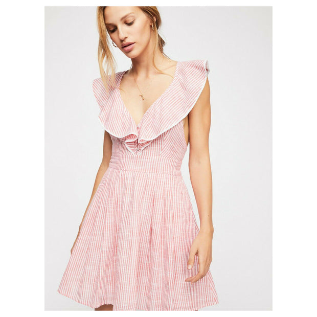 Free People Heartlines Mini Dress M