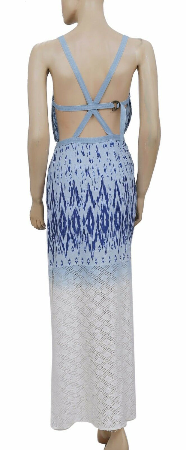 Ecote Urban Outfitters Printed Maxi Dress Slip Beach  XS