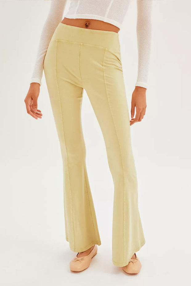Out From Under Urban Outfitters Aria Seamed Flare Pants S