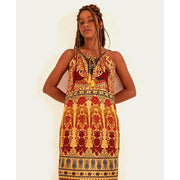 Farm Rio Anthropologie Color Macaws Short Mini Dress