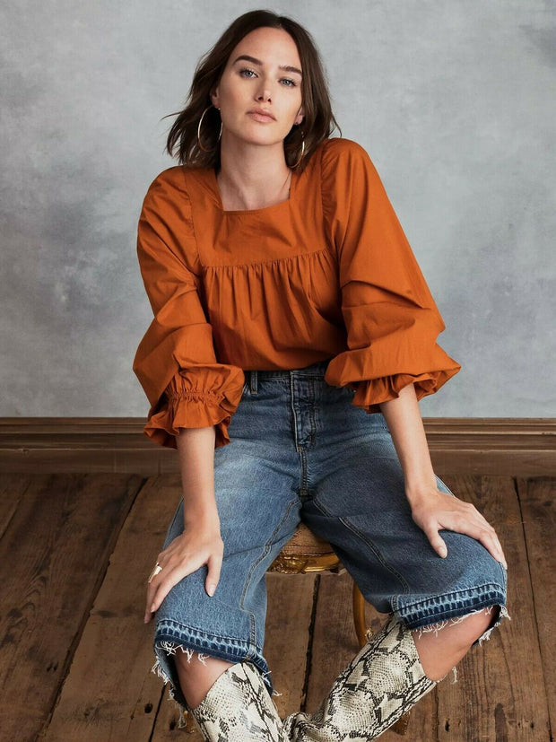 Happy X Nature Kate Hudson Juliet Blouse Top