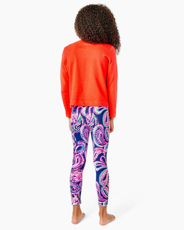 Lilly Pulitzer Kids Girls Mini Rami Sweatshirt Top