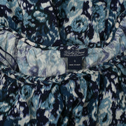 Lucky Brand Printed Braided Vintage Boho Blouse Top S