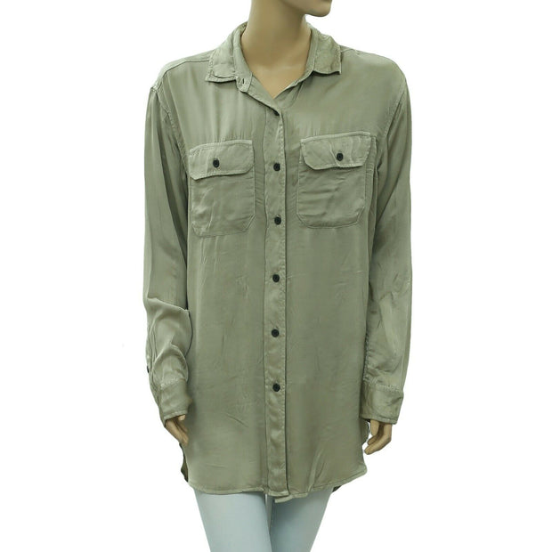 Denim & Supply Ralph Lauren Buttondown Tunic Shirt Top XS