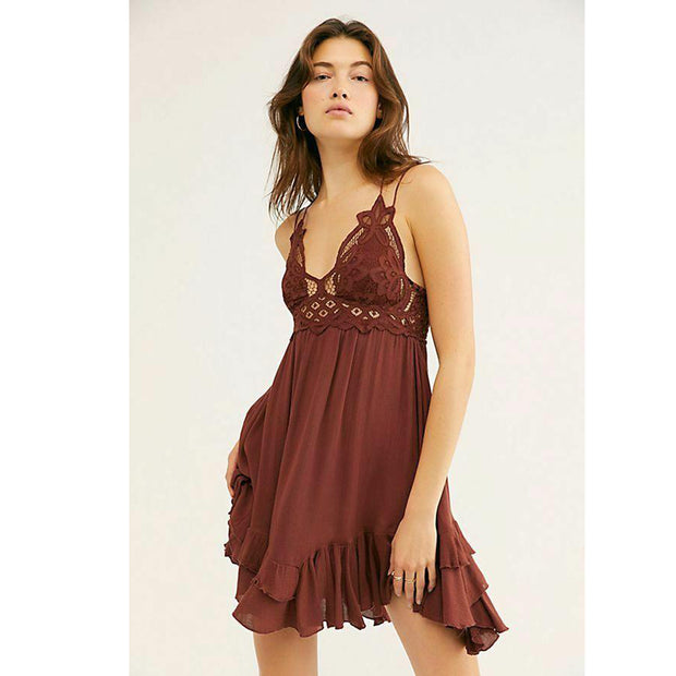 Free People FP One Adella Slip Mini Dress