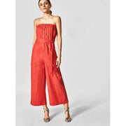 The Label Life Scarlet Tube Red Jumpsuit Dress