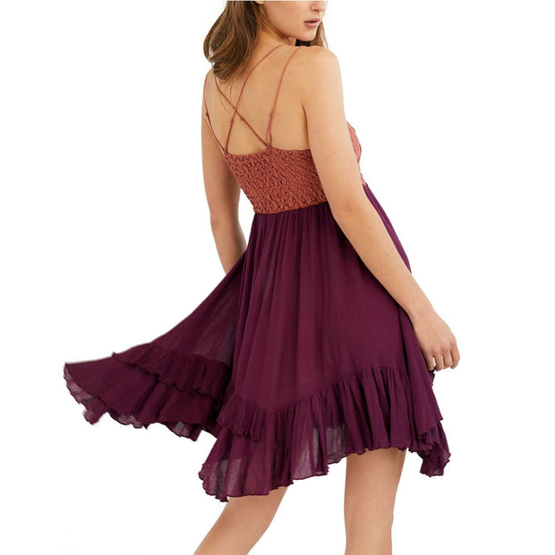 Free People FP One Adella Slip Mini Dress