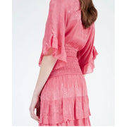 IRO Stacy Smocked Mini Dress M 38