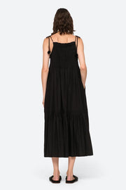 Sea New York Willa Smocked Midi Dress
