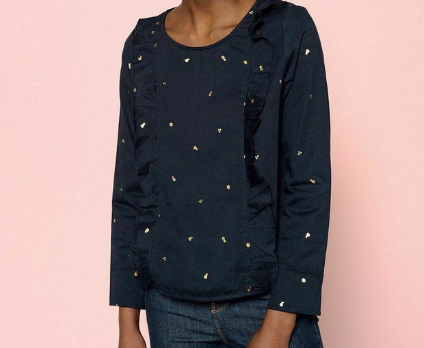 Des Petits Hauts Wilfried Printed Blouse Top
