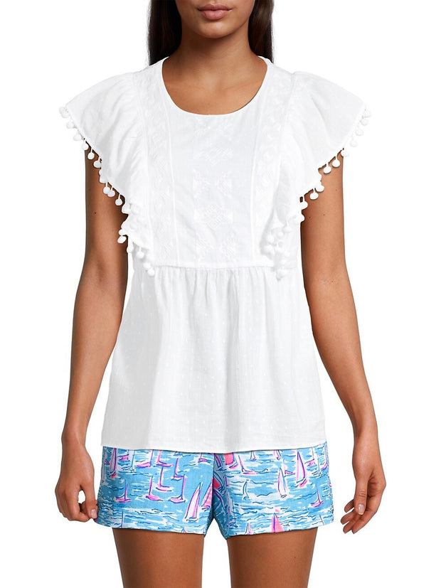 Lilly Pulitzer Raquelle Blouse Top